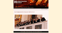 Desktop Screenshot of handglockenchor-hannover.de